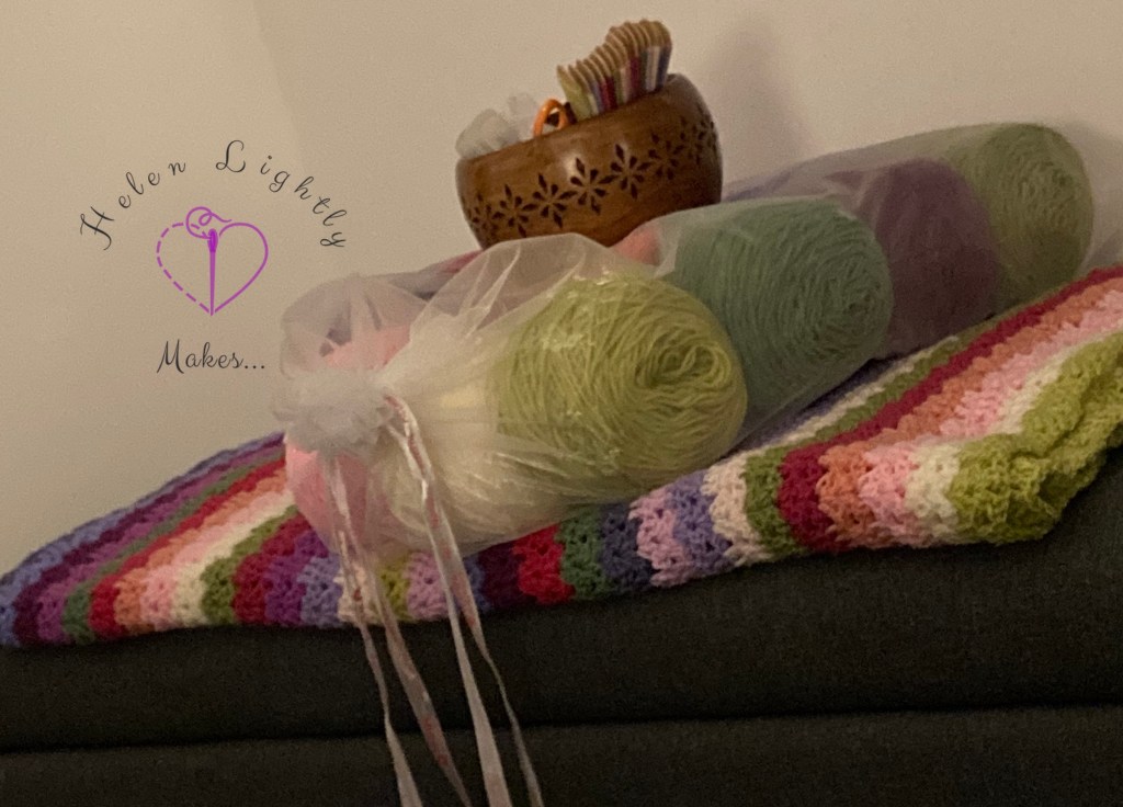 Sweet Pea blanket - WIP